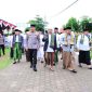 Kapolda Jambi Irjen Pol Krisno H. Siregar  Ketika Hadiri Peringatan Hari Santri Nasional Tahun 2025 di Pesantren Kumpeh Daaru Attauhid, Muaro Jambi, Rabu (22/10/25). [FOTO : Humas Polda Jambi]