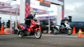 Pertamina Patra Niaga Gelar Pertamax Turbo Drag Fest 2025 Putaran III, Tasikmalaya Jadi Magnet Pecinta Motorsport. FOTO : WKI