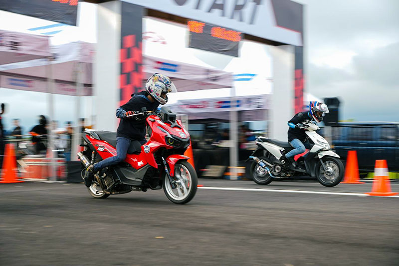 Pertamina Patra Niaga Gelar Pertamax Turbo Drag Fest 2025 Putaran III, Tasikmalaya Jadi Magnet Pecinta Motorsport. FOTO : WKI