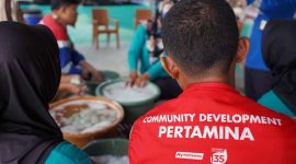 Dokumentasi Bentuk Dukungan Pertamina Patra Niaga Terhadap Program Ketahanan Pangan Lewat Inovasi Limbah dan Pemberdayaan Masyarakat. FOTO : WKI