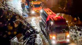 Salurkan BBM ke Bener Meriah Lewat Jalur Darat, 7 Mobil Tangki Tempuh Perjalanan Hingga 7 Jam. FOTO : WKI