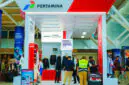 Pertamina melalui Pertamina Retail Hadirkan Official Merchandise Pertamina Grand Prix of Indonesia di Bandara Internasional Lombok. (FOTO : Dok. Pertamina)