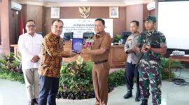 PetroChina Jabung Mulai Sosialisasi Survei Seismik 2023 di Pemkab Tanjab Timur. FOTO : Tim