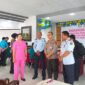 Ketua Bhayangkari Daerah Jambi Ny Rena Rusdi Hartono didampingi Ketua Bhayangkari Cabang Batanghari  Hadiri Bhakti Kesehatan Pengobatan gratis bagi Andikpas di LPKA Kelas II Muara Bulian Kabupaten Batanghari, Rabu (09/8/23). FOTO : Dhea