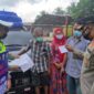 Kapolres Muaro Jaambi AKBP AKBP Ardiyanto Memeriksa Kendaraan yang Mintas. FOTO : Indotimes.co