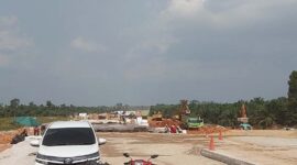 Progres Tol Baleno Jambi Sudah 91,03 Persen. FOTO : ISt