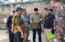 Proses konstatering di lokasi sengketa pabrik di Tangerang, disaksikan oleh aparat kepolisian, Koramil, serta perwakilan kecamatan dan kelurahan 4. FOTO : IST