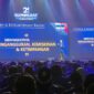 Ketua Umum Partai Dekomrat Agus Harimurti Yudhoyono memberikan pemaparan saat Rapimnas Partai Dekomrat, Kamis (15/9/22). FOTO : Ist