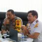 Dirlantas Polda Jambi Kombes Pol Dhafi saat Rapat Koordinasi bersama Stakeholder terkait Kelancaran Arus dan Perbaikan Sarpras Jalan Sekaligus Operasi Keselamatan Siginjai 2025. FOTO : VIRYZHA