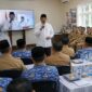 Suasana Rakor Camat dan Lurah se-Kabupaten Tanjung Jabung Barat di Aula Bumdesma Betara. Bupati Anwar Sadat secara khusus mendorong para perangkat kewilayahan untuk memaksimalkan lahan tidur melalui program 3K dan memulai gerakan pemilahan sampah dari sumber sebagai langkah nyata menjaga kelestarian lingkungan. (FOTO : Dok. Istimewa/LT/Prokopim)