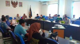 Rapat di KSOP Pelabuhan Talang Duku Jambi bersama Perusahaan Batu Bara, Selasa (1/11/22). FOTO : Dhea/ISt