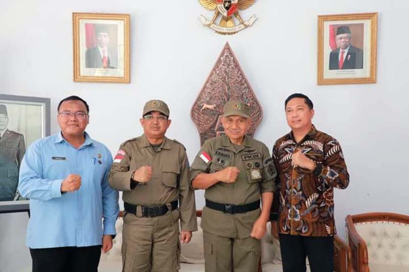 Bupati Tanjung Jabung Barat Drd H Anwar Sadat, M. Ag saat menghadiri Diklat Revmen di Subang. FOTO : Prokopim