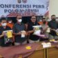Dirresnarkoba Polda Jambi Kombes Pol Thomas Panji Susbandaru Saat Menggelar Konfrensi Pers di Mapolda Jambi, Selasa (30/8/22). FOTO : Dhea/LT