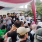 Cagub Romi Hariyanto Janji dengan Mahasiswa Bungo Akan Angkat Warga Bungo Menduduki Jabatan Eselon II di Pemprov Jambi. FOTO : Tim MC