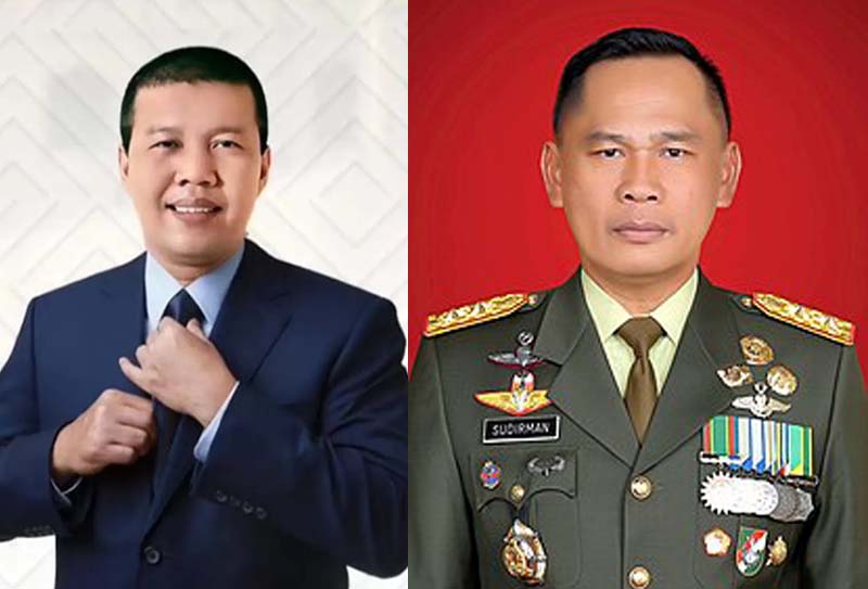 Romi Haryanto-Letjen TNI (Pur) Sudirman. FOTO : Ist/LT.Edt