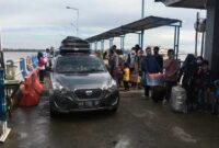 Meningkat Tajam Penumpang Roro dari Batam ke Kuala Tungkal Capai 550 Orang