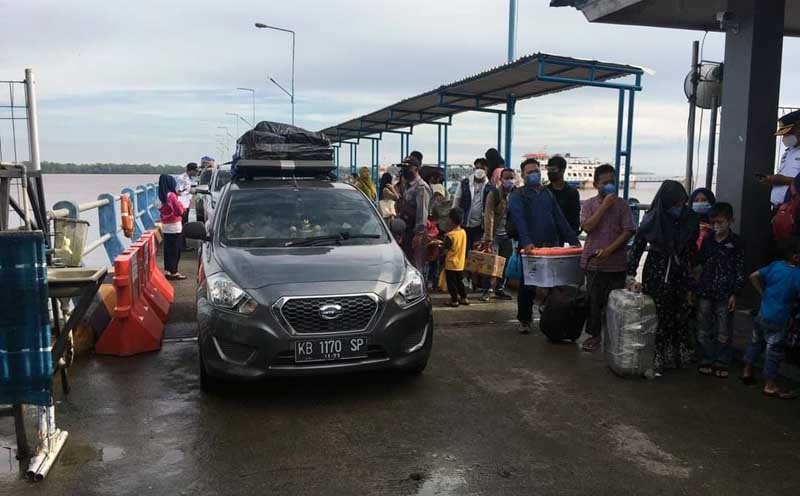 Meningkat Tajam Penumpang Roro dari Batam ke Kuala Tungkal Capai 550 Orang