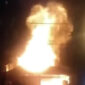 Rumah Dinas Wakil Gubernur Jambi Ludes Terbakar. FOTO : Noval/Ist