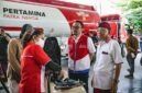 Pertamina Patra Niaga Regional Jatimbalinus berkolaborasi dengan Pemerintah Provinsi Bali dalam menerapkan kebijakan ganjil-genap serta pembatasan volume pengisian Pertalite di seluruh SPBU Bali. (FOTO : Dok : Pertamina Patra Niaga)