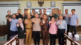 Rapat Monitoring dan Evaluasi (Monev) di Aula Inspektorat Provinsi Jambi Jl. Letjen MT. Haryono No. 2 Telanaipura, Kota Jambi, Selasa (23/5/23). FOTO : Ist