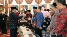 Rapat Koordinasi Pencegahan dan Pemberantasan Korupsi terkait Perencanaan dan Penganggaran APBD se-Provinsi Jambi di Auditorium rumah Dinas Gubernur Jambi, Kamis (06/4/23). FOTO : Kominfo