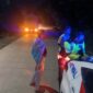 Ngotot Lintasi Jalur Kota 3 Truk Batu Bara Ditilang Satlantas Polresta Jambi . FOTO : Ist