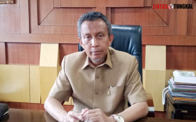 FOTO : Sekretaris Daerah Kabupaten Tanjung Jabung Barat Ir. H. Agus Sanusi M.Si