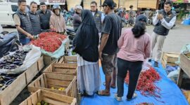 Satgas Pangan Polda Jambi Pantau Harga dan Ketersediaan Bahan Pokok Aman Selama Ramadhan. FOTO : VIRYZHA