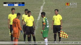Semifinal Gubernur Cup Jambi 2022 Kota Jambi vs Tebo, Minggu (16/1/22). 