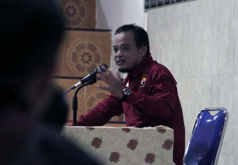 Ketua Provinsi Senkom Mitra Polri Jambi Andi Susanta, SE, ME. FOTO : WNT
