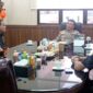 Ketua Senkom Mitra Polri Provinsi Jambi Andi Susanta, ME saat Silaturrahmi dengan Kapolda Jambi Irjen Pol Rusdi Hartono, M. Si., Senin (21/8/23). FOTO : HUMAS