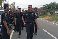 Suwardi Apresiasi Anggota Senkom yang Bertugas Bersama TNI-POLRI dalam Pengamanan Pemilu. FOTO : Ist