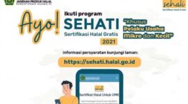 BPJPH Siapkan 25.000 Kuota Sertifikasi Halal Gratis untuk UMK, GRAFIS : kemenag.go.id