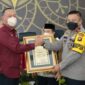 Wakapolda Jambi Serahkan Sertifikat Tanah Polri dari BPN ke Polres Tebo