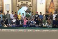 DOK. Sertijab Ketua Remaja Masjid Jamik Darussalam Desa Senaung.