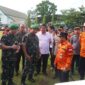Apel Siaga Darurat Penanganan Bencana Kekeringan dan Kebakaran Hutan dan Lahan di Provinsi Jambi Tahun 2023, di Lapangan Upacara Makorem 042/Gapu, Senin (8/5/23). FOTO : PENREM
