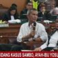 Samuel Hutabarat dan Rosi Saat Hadi di Sidang Lanjutan Agenda Pemeriksaan Saksi di PN Jakarta Selatan, Selasa (1/11/22). FOTO : Tangkapan Layar
