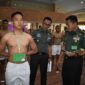Sidang Parade Catar Akmil 2023 Tingkat Sub Panda Jambi di Balai Prajurit Korem 042/Gapu, Rabu, (14/6/23). FOTO : PENREM