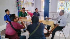 Kegiatan Audiensi pengurus PWI Tanjung Jabung Barat bersama Kepala Kantor Imigrasi Kuala Tungkal Edy Firyan. FOTO : Ist