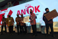 Penghargaan ini diserahkan oleh Ketua KPK Firli Bahuri dan diterima Kepala SKK Migas Dwi Soetjipto pada acara Aksi Nasional Pencegahan Korupsi (ANPK) yang diselenggarakan Gedung KPK Jakarta, Rabu (26/08/20).