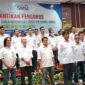 Pelantikan Pengurus SMSI Provinsi Jambi masa bhakti 2022 2027 oleh Wakil Ketua Umum SMSI Pusat, Yono Hartono di Hotel Aston Kota Jambi, Sabtu (19/11/22). FOTO : Dhea/Ist