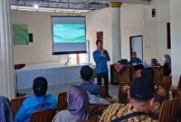 Kegiatan focus discussion group Bidang Datun yang diselenggarakan Kejari Tanjab Barat di Desa Purwodadi, Kecamatan Tebing Tinggi. FOTO : Ist