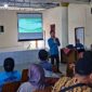 Kegiatan focus discussion group Bidang Datun yang diselenggarakan Kejari Tanjab Barat di Desa Purwodadi, Kecamatan Tebing Tinggi. FOTO : Ist