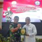 Sosialiasasi Pencegahan Pemberantasan Penyalahgunaan dan Peredaran Gelap Narkoba (P4GN) Korem 042/Gapu di Balai Prajurit Korem 042/Gapu, Senin pagi  (31/10/22). FOTO : PENREM