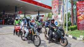 SPBU Pertamina Jadi “Hotel Merah Putih”, Tempat Favorit Para Bikers Saat Touring. FOWO : WKI