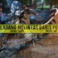 Kondiai Motor Dinas Kantor Desa Jati Emas yang Nyaris Jadi Sasaran Pencurian. FOTO : Hms Polsek TKI