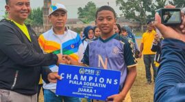 SSB Naraga Menjuarai Piala Soeratin U13 Tahun 2023. FOTO : Ist