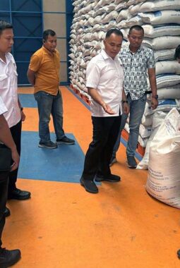 Pastikan Stok dan Stabilisas Harga Beras Jelang Ramdhan, Subdit Indagsi Ditreskrimsus Polda Jambi Cek ke Gudang Bulog