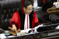 Mahkamah Konstitusi (MK) Membatalkan Hasil Pilkada Kabupaten Serang 2024. MK Meminta KPU Melakukan Pemungutan Suara Ulang. (FOTO : Surya.co.id) 