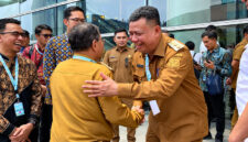 Wakil Bupati Dr. H. Katamso SA, S.E., M.E., menghadiri Rapat Koordinasi Nasional Tim Percepatan Akses Keuangan Daerah (Rakornas TPAKD) 2026 di JIExpo Kemayoran, Jakarta, Kamis (22/10/2026). (FOTO : Dok. Prokopim)